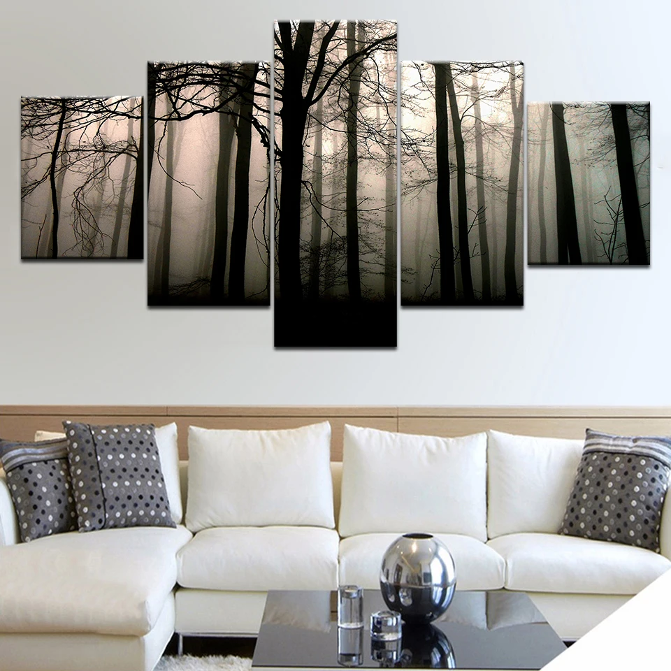 

Painting Full Round Drill DIY Diamond 5D Embroidery Handicraft Picture Wall Art Home Decor Forest Trees Landscape Cross Stitch
