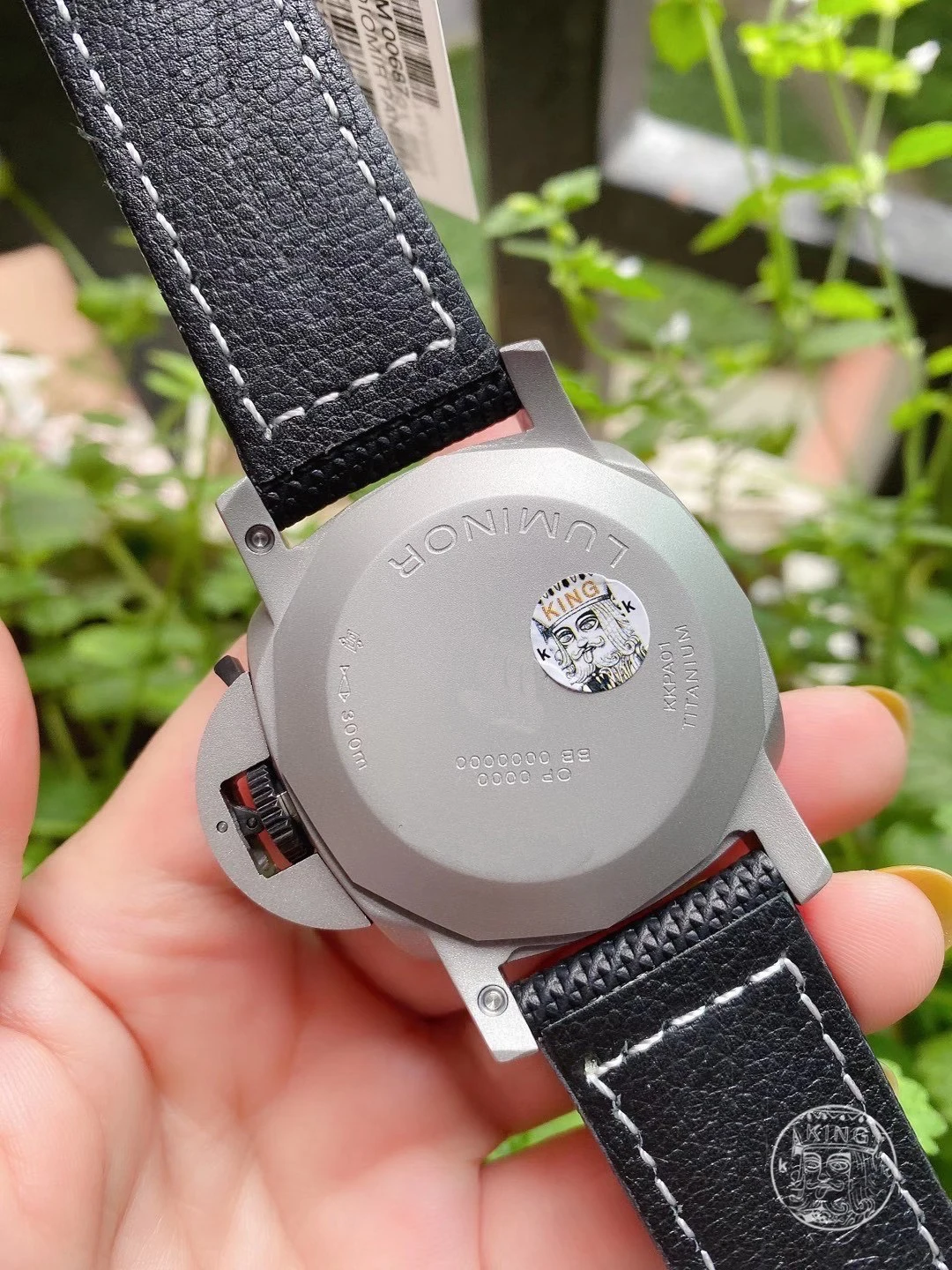 

2020 New Men Automatic Mechanical Carbotech Titanium Black Canvas Leather Green Luminous 3 Days 1950 Limited Sport Watch 44mm