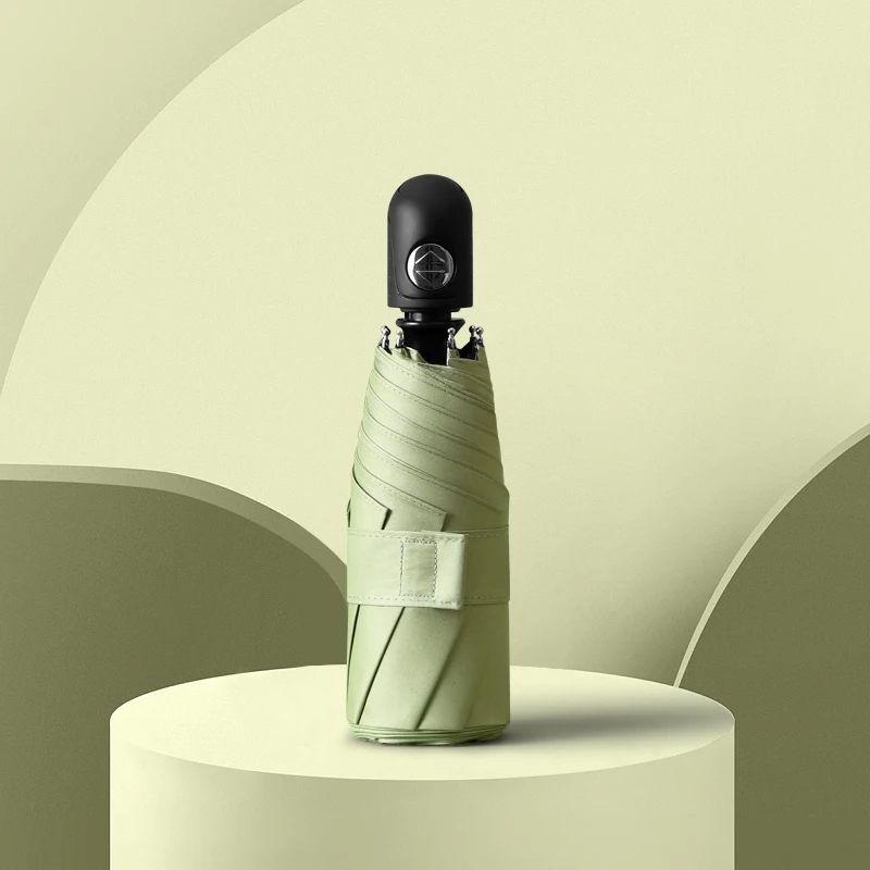 売却 5 倍カプセルポケット傘小型携帯自動かわいいクリア太陽ミニumbrellaparasol Verlichting家庭菜園BW50UM