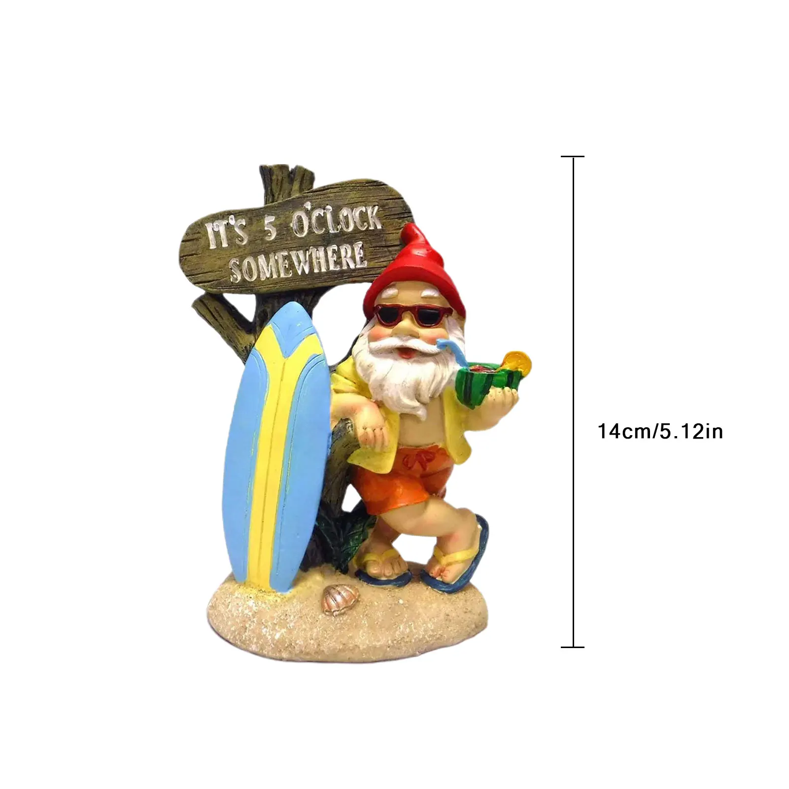 

Funny Resin Garden Gnome Statue Cartoon Naughty Dwarfs Figurines Fairy Miniature Dwarf Goblin Lawn Courtyard Statue Handicraft C