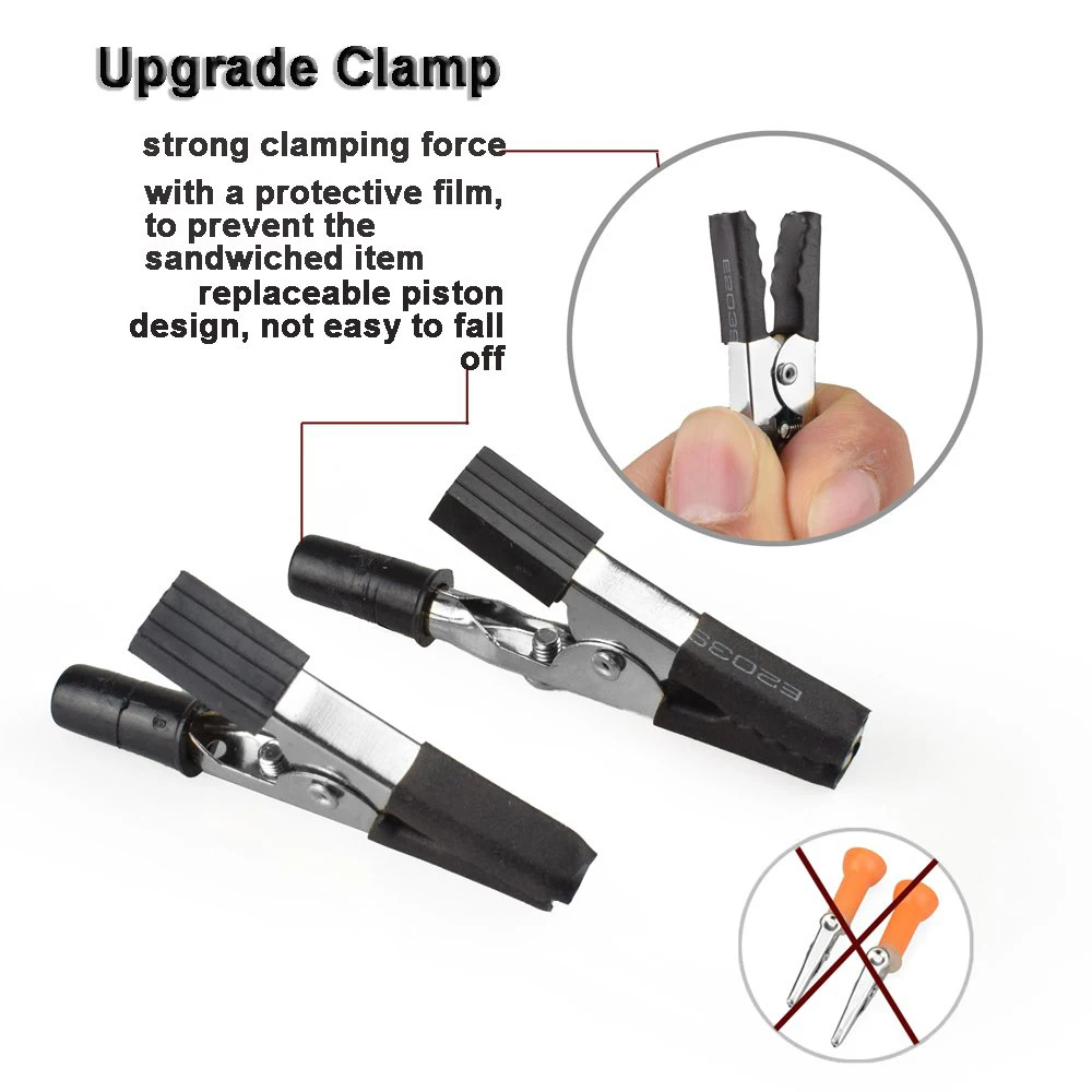 NEWACALOX ClampingTable пайки третьей руку PCB держатель 3X увеличительное Стекло USB