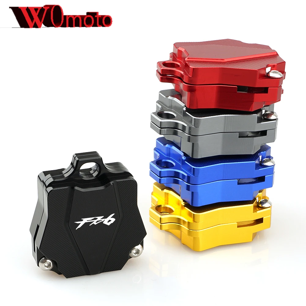 

Logo FZ6 Key Shell Case Protective Cap Cover For Yamaha fz6 FZ-6 FZ 6(Key Without Chip) High Quality New Motorbike Accessories