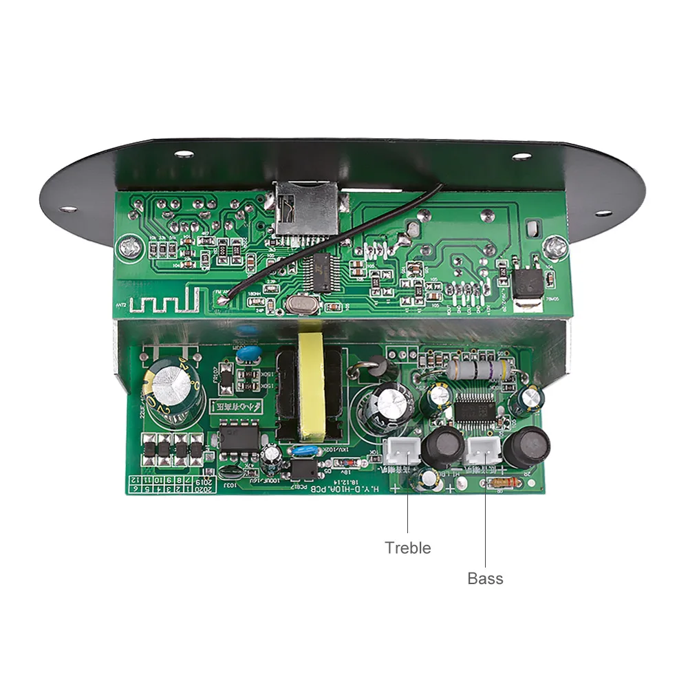AOSHIKE усилители аудио Плата Amplificador сабвуфер усилитель плата Встроенный Bluetooth fm-радио 220 в 12 В 24 в цифровой IC трубки