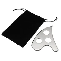 stainless steel scraping body guasha board scrapper massage plate release pain relief plate massage relaxation health care