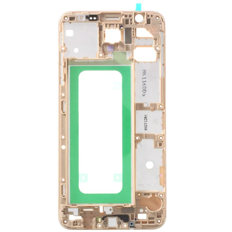 Front Housing Frame For Samsung J7 Prime On7 On5 (2016) G610 G6100 J5 G570 Replacement Part Back Battery Cover | Мобильные телефоны