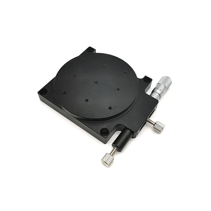 Ось R 60 мм Ручная вращающаяся платформа раздвижные этап Прецизионных Подшипников