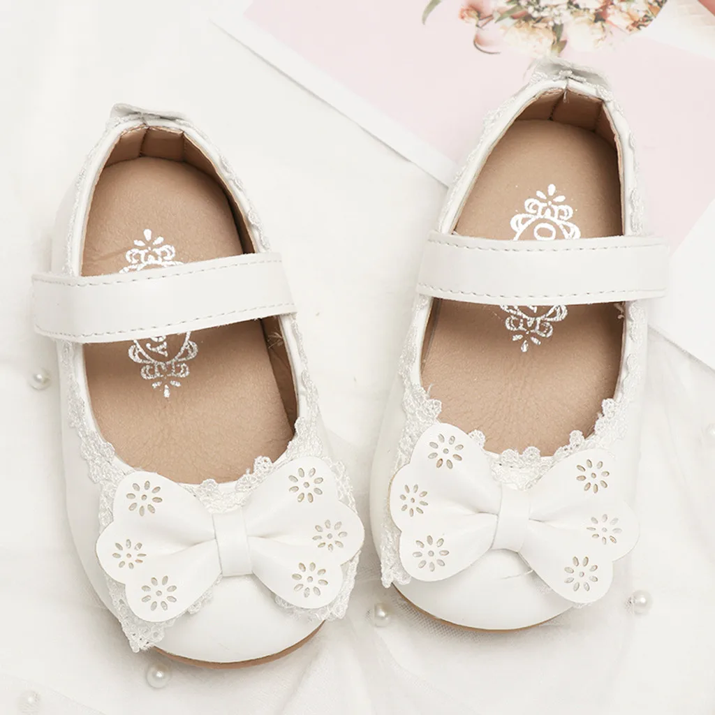Toddler Infant Kids Baby Girls BowKnot comfortable Single Sweet Princess Shoes Sandals soft Breathable Bow | Детская одежда и