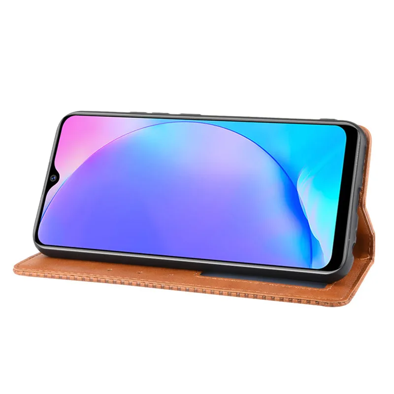VIVO Y17 чехол VIVOY17 кошелек Флип стиль винтажный кожаный чехол для телефона защитная задняя крышка для Vivo Y17 Y 17 VivoY17 чехол