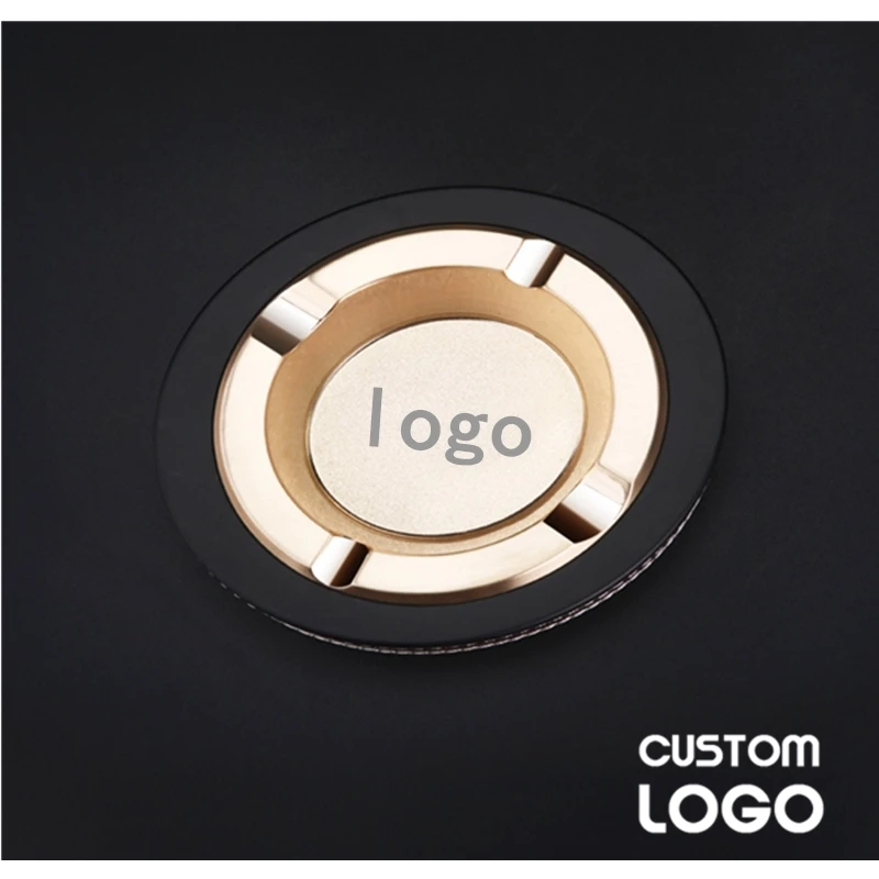 Одежда высшего качества сигары Металлическая Пепельница кожаное рулевое колесо