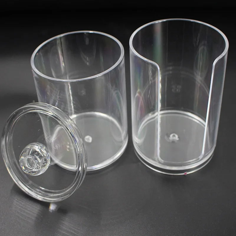 Акриловый Многофункциональный Круглый контейнер косметический Органайзер для