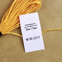 2550 mm custom cothing label personalized brand organic cotton webbing name label logo or text sewing diy tags 25 500 pcs