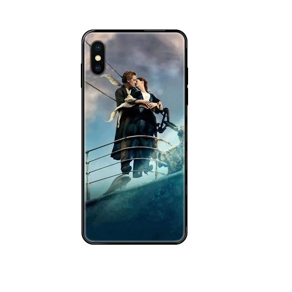 Мягкий резиновый чехол для телефона Titanic Jack Rose Романтическая любовь Xiaomi Mi Note A1 A2 A3