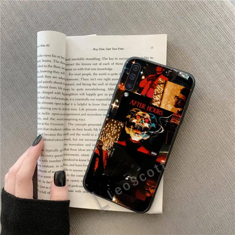 

The Weeknd After Hours design Phone Case For Samsung A40 A31 A50 A51 A71 A20E A20S S8 S9 S10 S20 Plus note 20 ultra