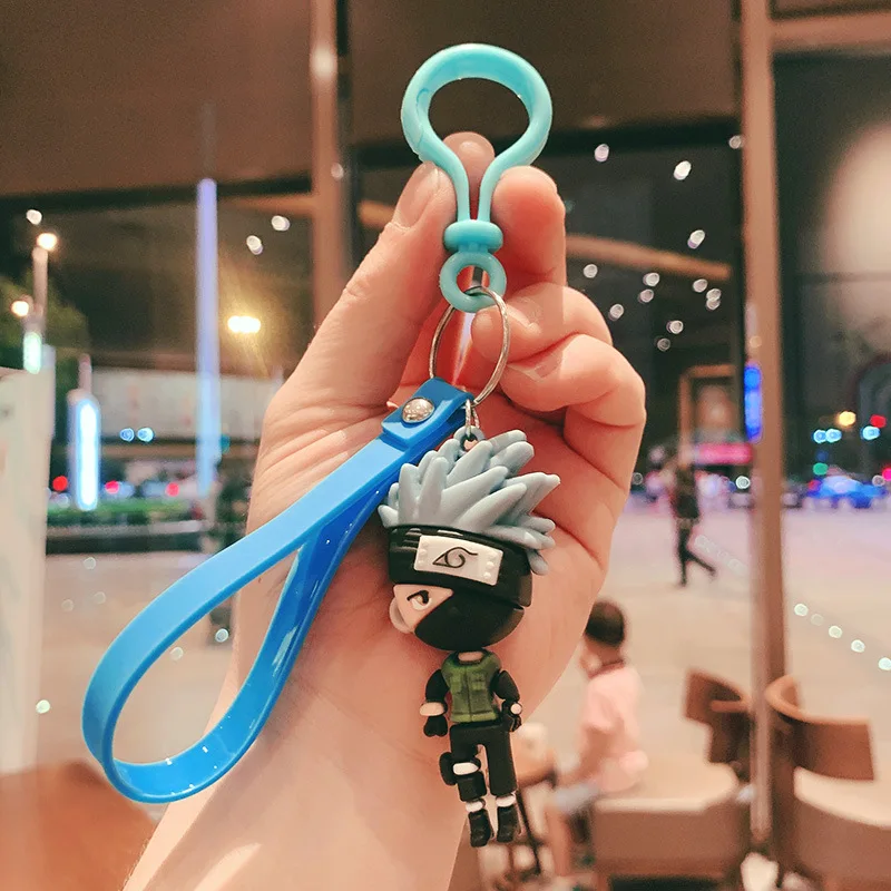 Новинка брелок для ключей с куклой из силикагеля косплея аниме Конохи хатакэ