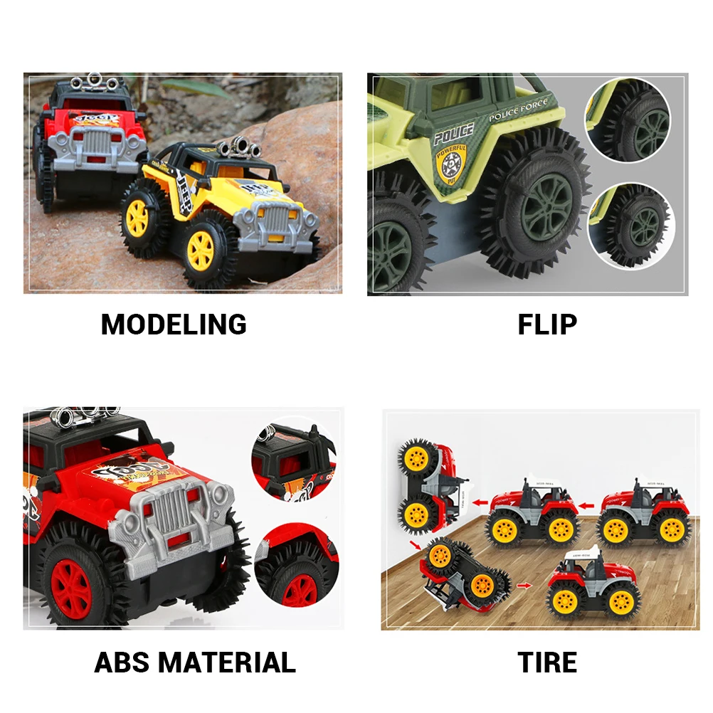Детский Электрический трюк игрушечный автомобиль имитация 4 колеса грузовик для