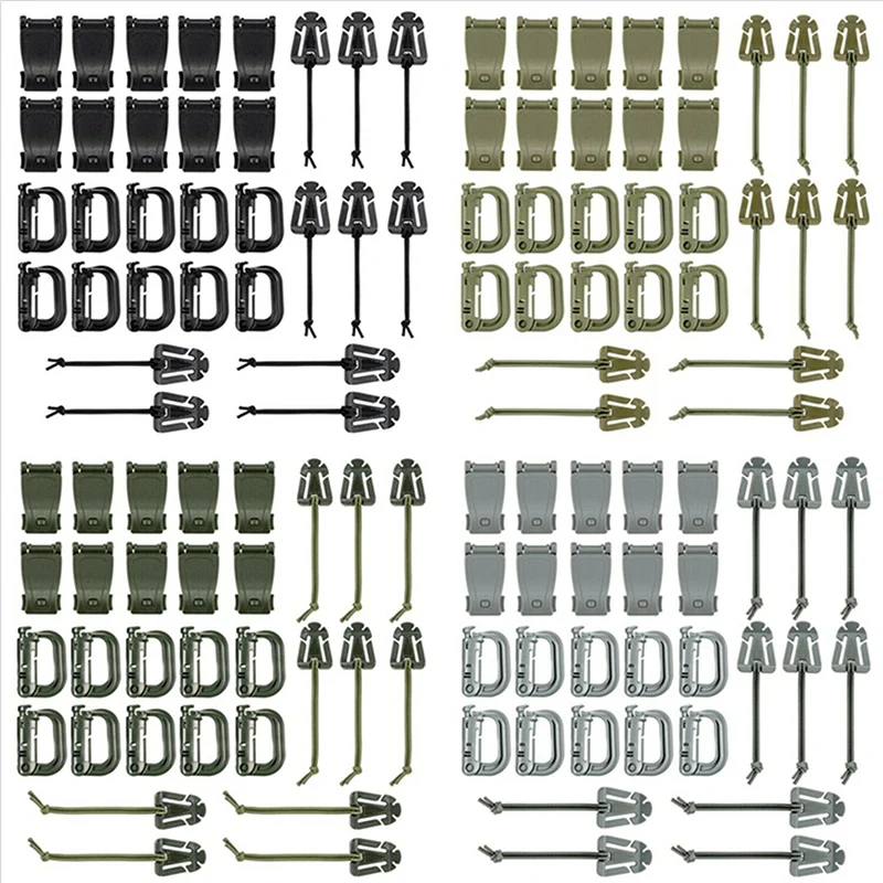 Нейлоновая пряжка с D образным кольцом Пряжка для альпинизма сумки рюкзака