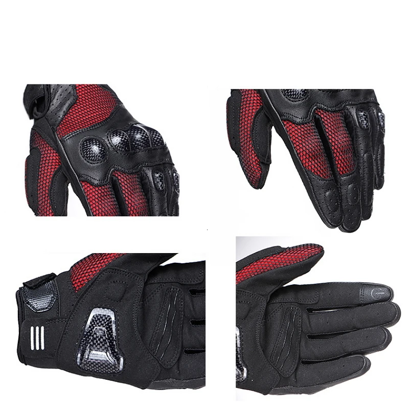 

Touchscreen 3d Mesh Motorcycle Gloves Motocross Cross Non-slip Gloves Protective Gear Racing moto Biker Riding Motorbike