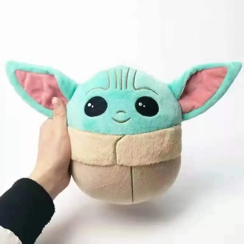 

15Cm Star Wars Baby Yoda Plush Toys Cartoon Pillow Cushion Stuffed Doll Plush Doll Halloween Christmas Gift Birthday Present