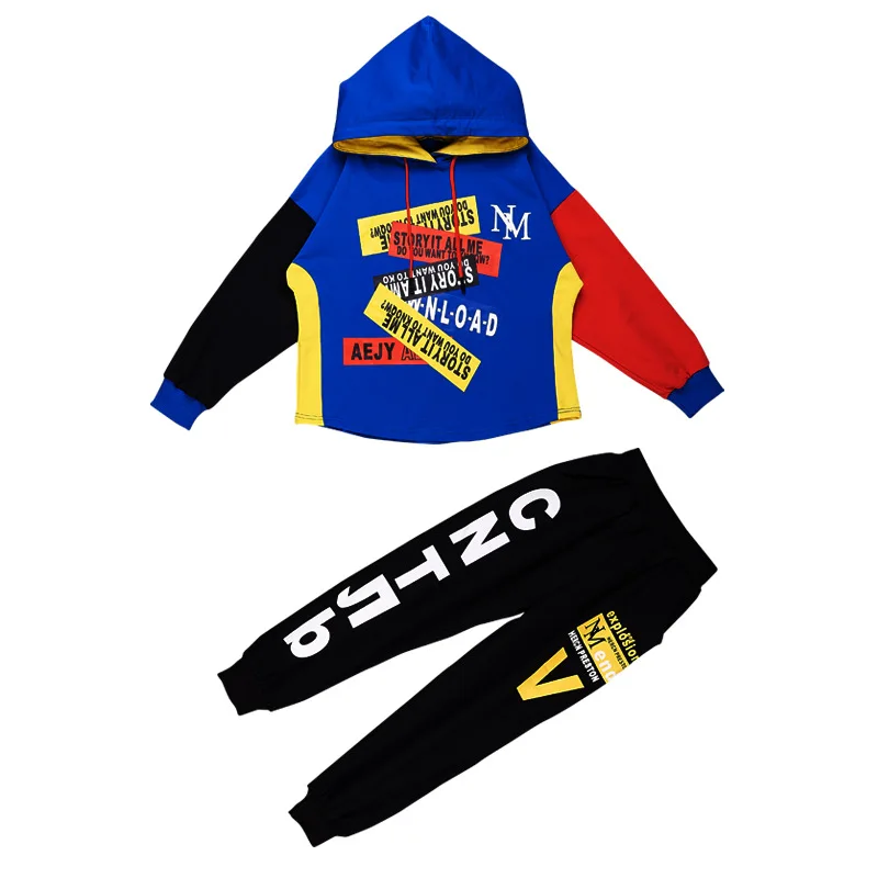 2019 г. Весенне-осенние комплекты детской одежды из 2 предметов повседневная одежда