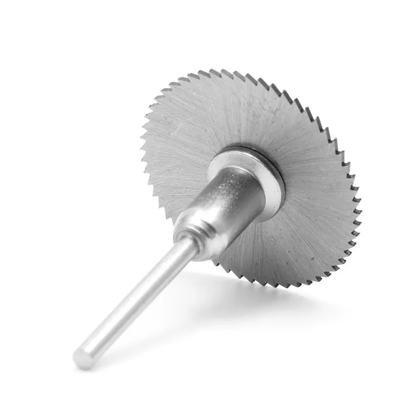 6PCS HSS High-speed-steel Circular Rotary Blade Wheel Discs Mandrel for Metal Dremel Tools w/ 1 Wood Cutting Saw | Инструменты
