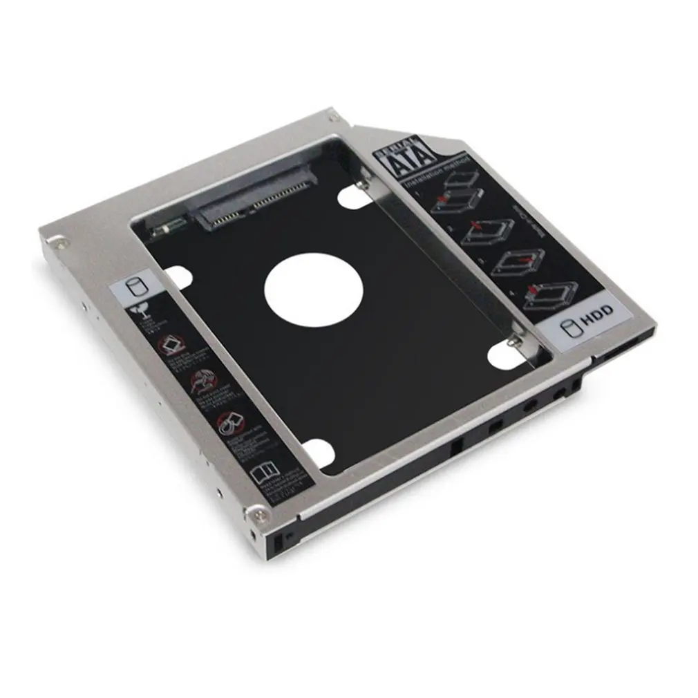 SATA 2nd HDD HD жесткий диск Caddy чехол для 9 5 мм универсального ноутбука CD / DVD ROM|Жёсткие