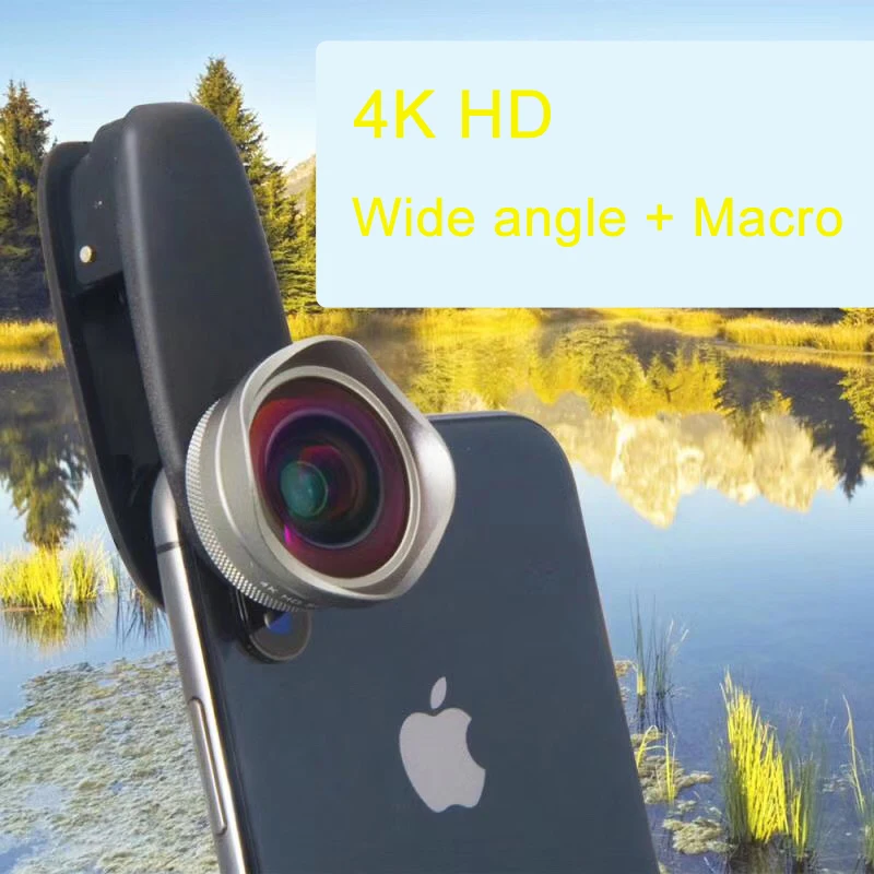 Профессиональный 16 мм супер 4K широкоугольный 20X макрообъектив объектив для