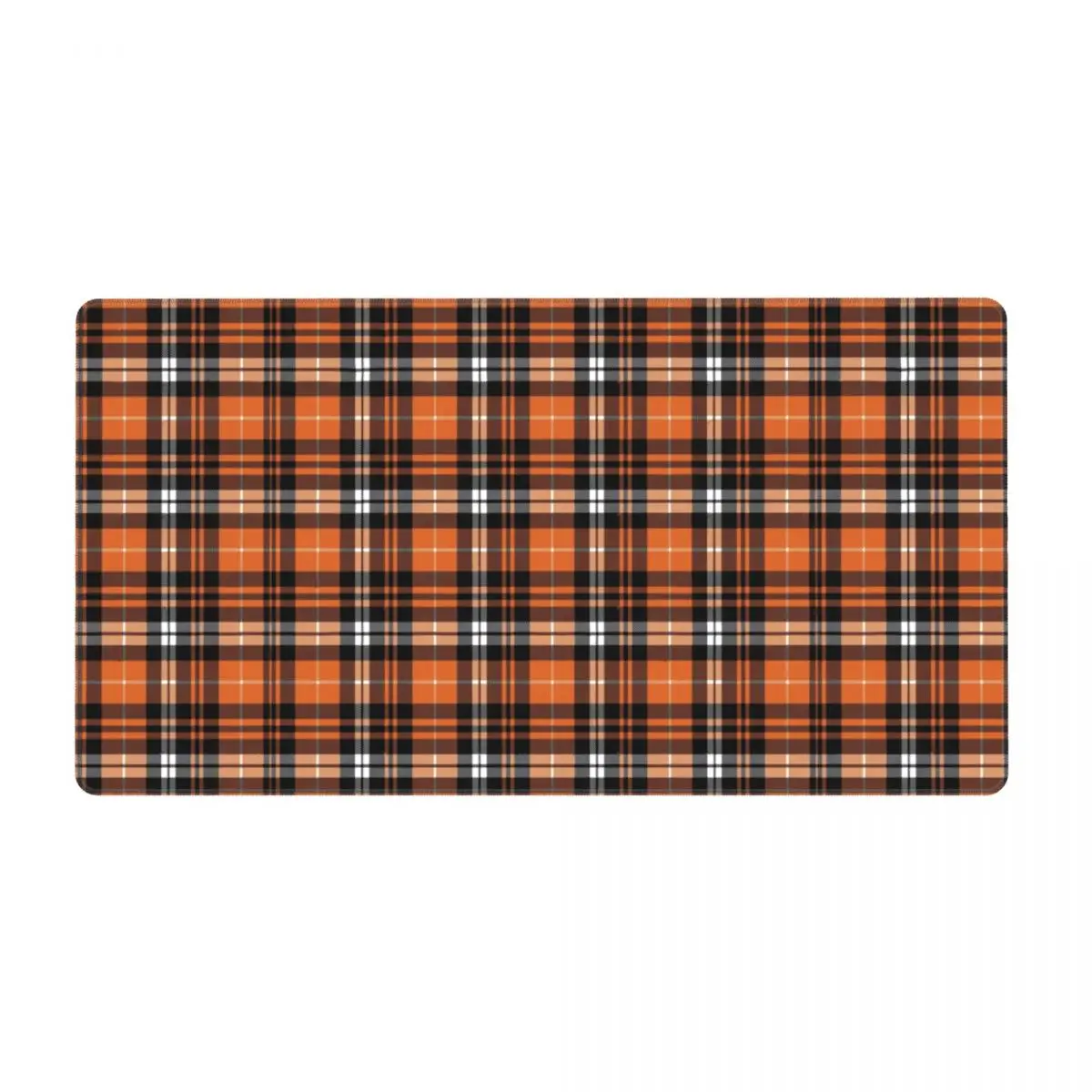 

Pumpkin Plaid Orange Autumn Keyboard Mouse Mat Mousepad 90x40cm Gaming Waterproof Computer Mouse pad