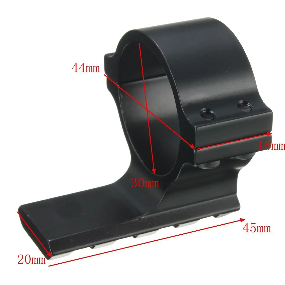 

The gun mlok 25.4mm/30mm pipe diameter bracket 25.4mm flashlight bracket fixture