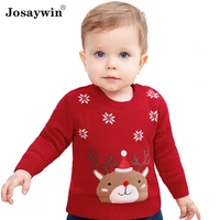 christmas sweater baby girl jumpers knitted sweater kid pullover cartoon autumn newborn navidad sweater boys girl winter clothes