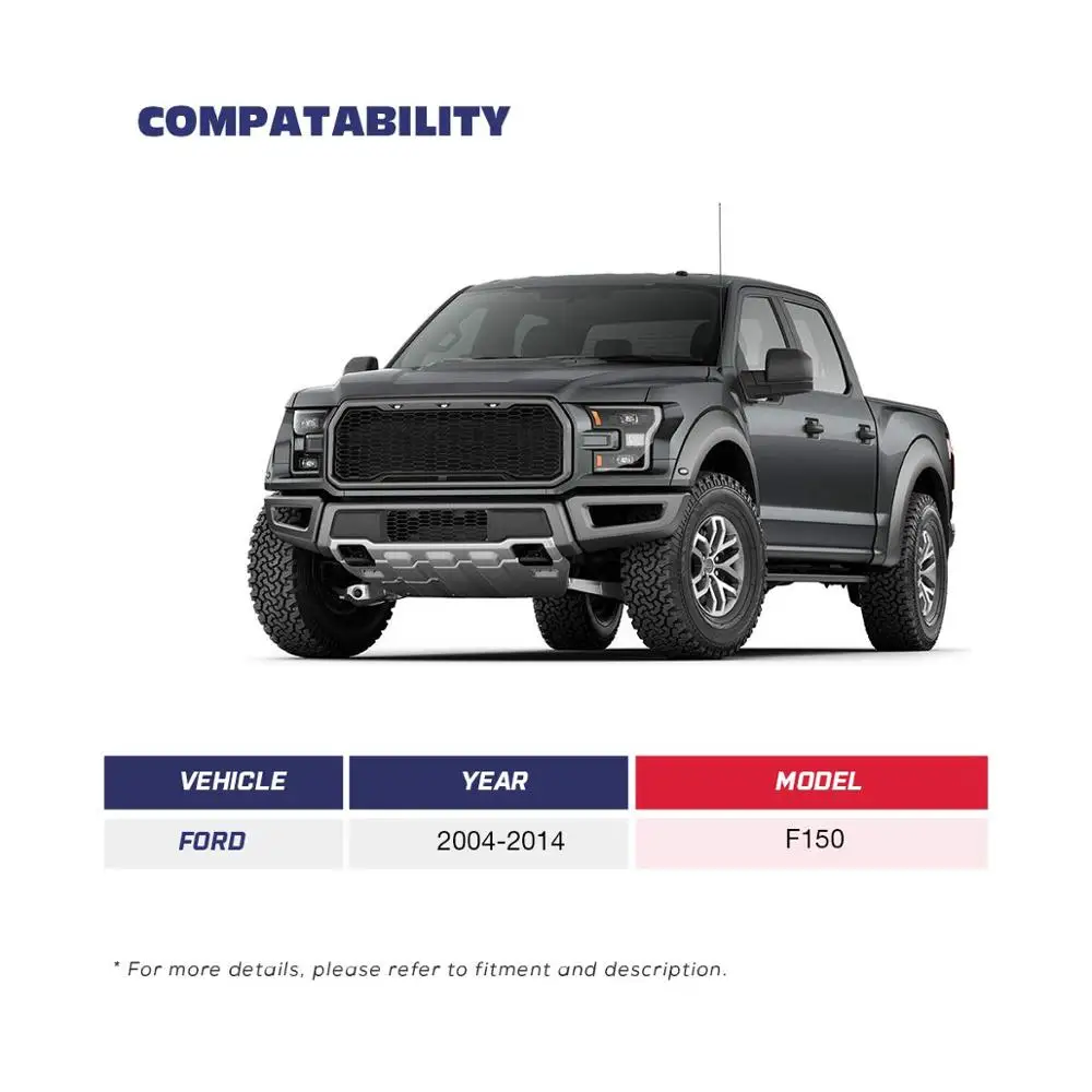 Верхняя деталь KSP трубчатый черный комплект подходит для Ford подъем выравнивания