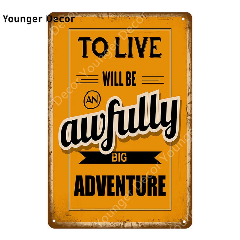 Вы никогда не будете ходить в одиночку винтажные металлические знаки пластина