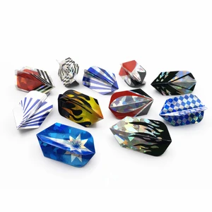 GOO Дротика S Professional 30 pcs Bling Laser Tail Flight professional Дротика s Flight, Высококачественная Дротика, искусственные крылья