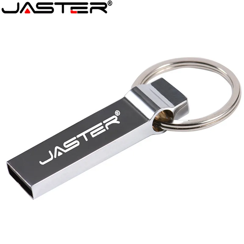 Водонепроницаемый брелок с логотипом JASTER 4 ГБ 8 16 32 USB 2 0 usb флеш накопитель флешка