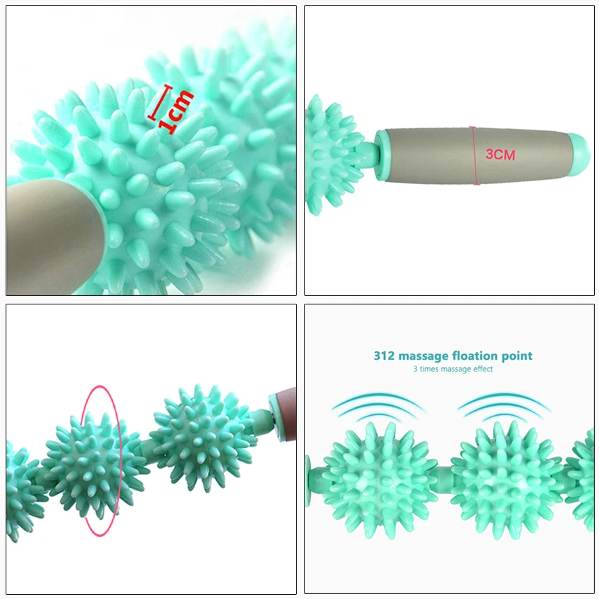 ROEGADYN массажный шарик ролика тонкий тренировки фитнес-мяч для йоги ролик из ЭВА