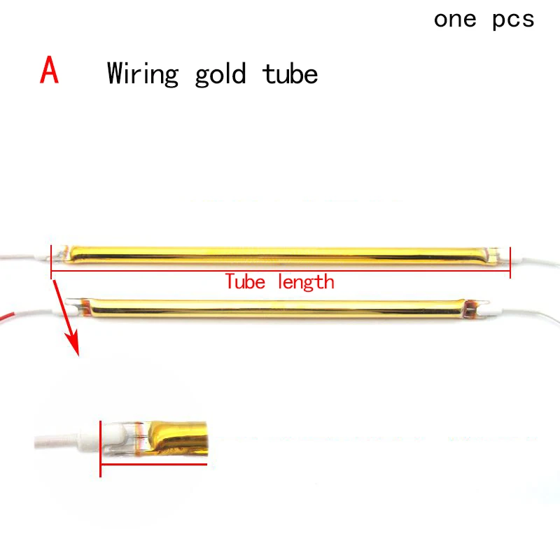 Инфракрасная нагревательная трубка инфракрасный нагревательный элемент