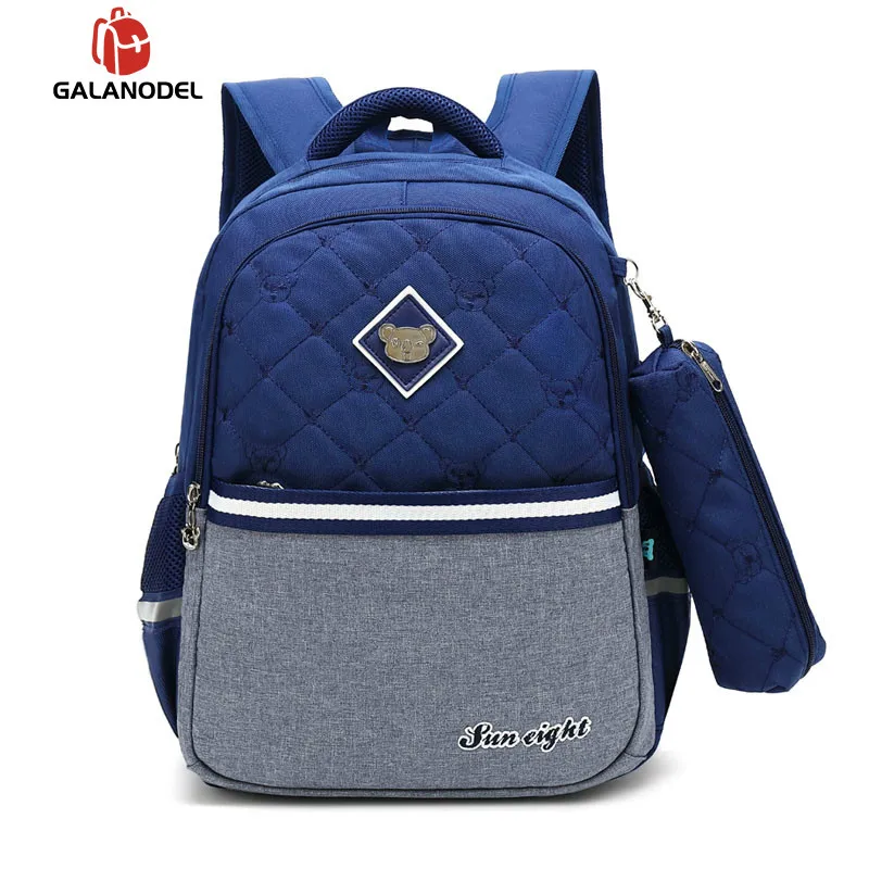 

Waterproof Boy Bags Children School Backpack School bags For Boys Backpack Kids School bag SUN EIGHT 1-2 Grader Kids