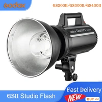 godox gs200ii gs300ii gs400ii professional studio strobe flash light godox 2 4g wireless x system photography lighting