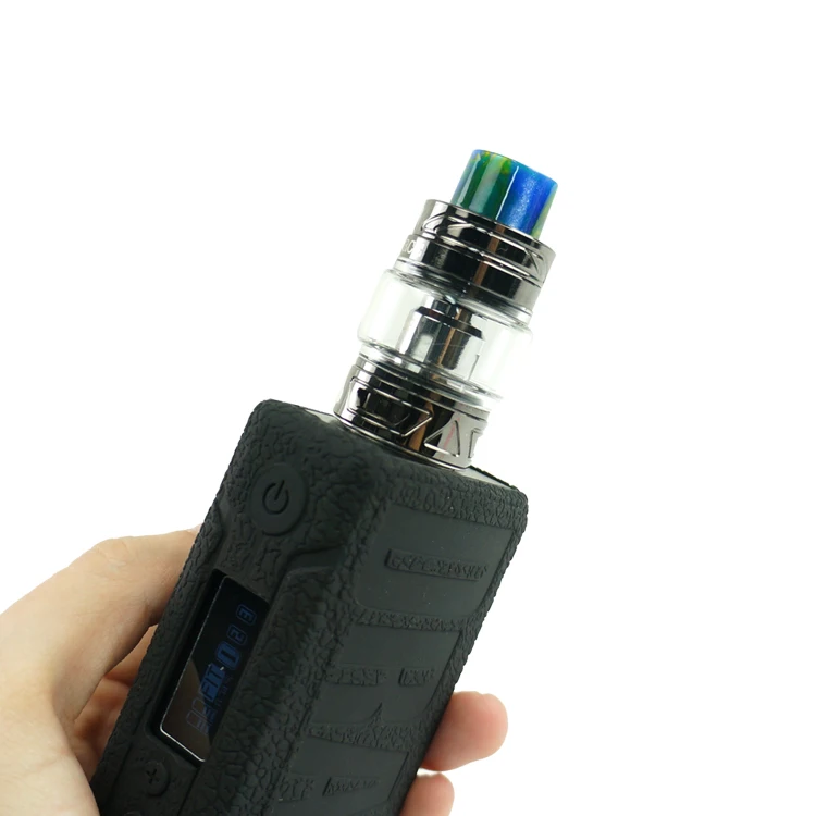Защитный силиконовый чехол для VOOPOO drag 2 набор вейпа Текстурная кожа резиновый |