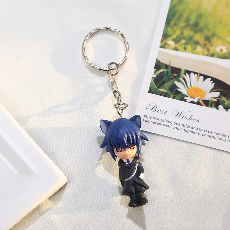 

2020 Japan South Korea Guard The Sweetheart Keychain Anime Doll Key Chain Ins Day Nesenya Dream Student Gift Keyring Woman Cute