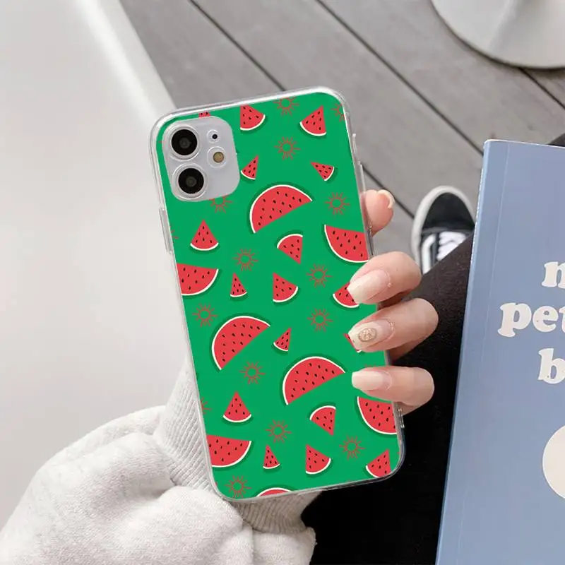 

hello Heat wave summer Phone Case For iphone11 12 Pro Max SE 2020 6s 7 8 Plus X Xs Max Xr Transparent Soft Silicone Cover