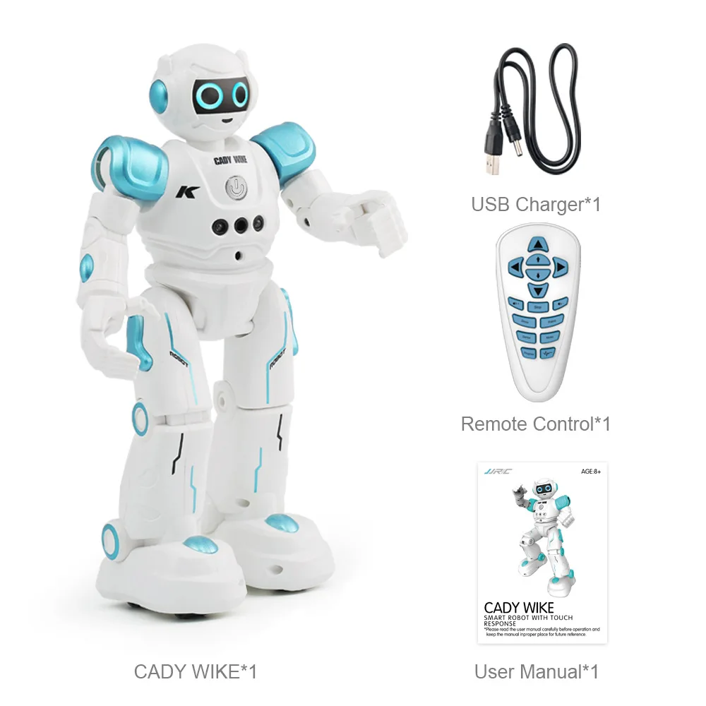 

JJRC R11 remote control intelligent programming robot educational children's toys touch gesture induction singing and dancing