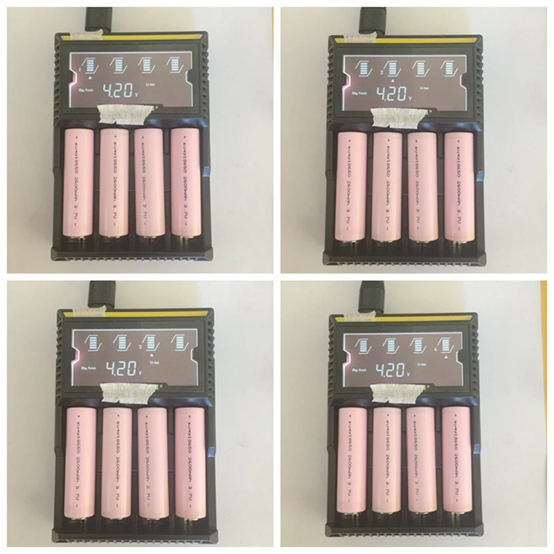 Suqy 2 шт./лот 100% Новый оригинальный 18650 Аккумуляторный аккумулятор inr18650 3 7 вольт 2600