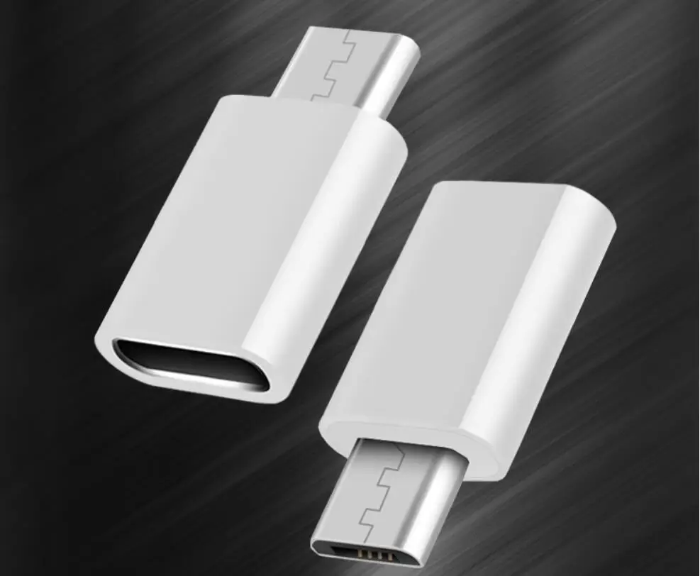 Мини 2 шт микро USB к typeC адаптер для Samsung S9 8 Note 10 Huawei телефон зарядное устройство Usbc C