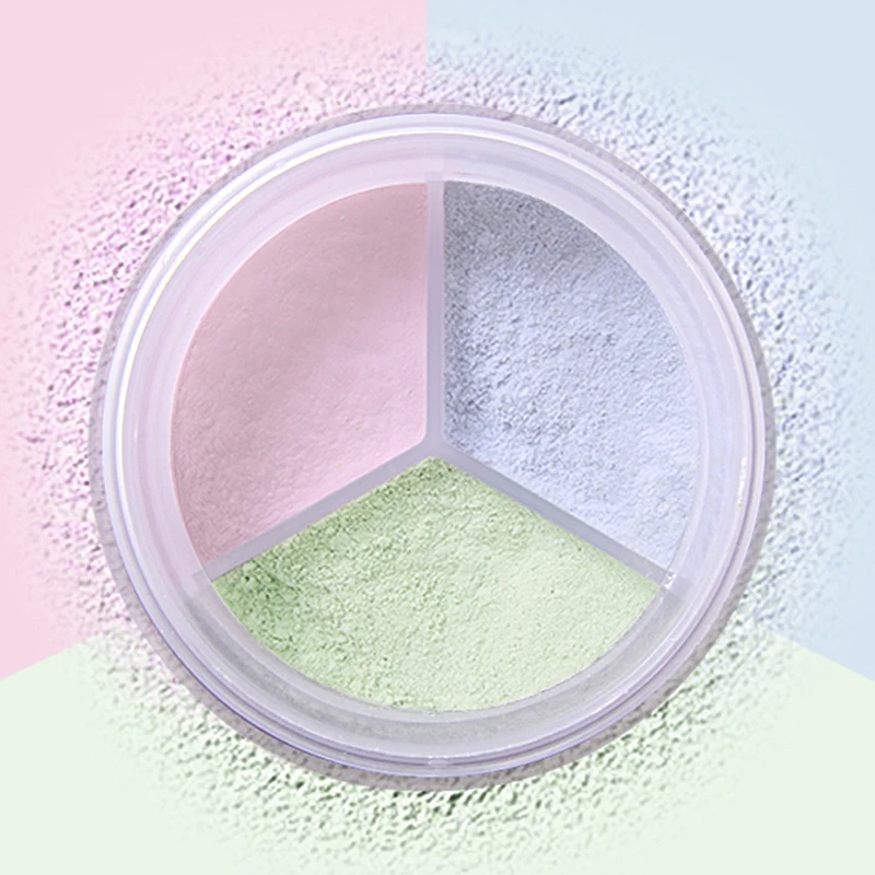 

New Transparent Pressed Powder Long Lasting Oil Control Face Foundation Waterproof Whitening Skin Finish Concealer