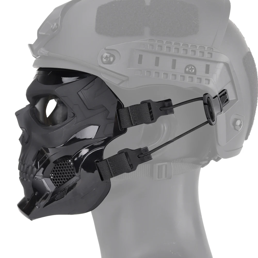 

Airsoft Paintball Skull Tactical Mask Outdoor Sports Motorcycle Cycling Shooting Hunting Mask Men Women Cs Military Masks