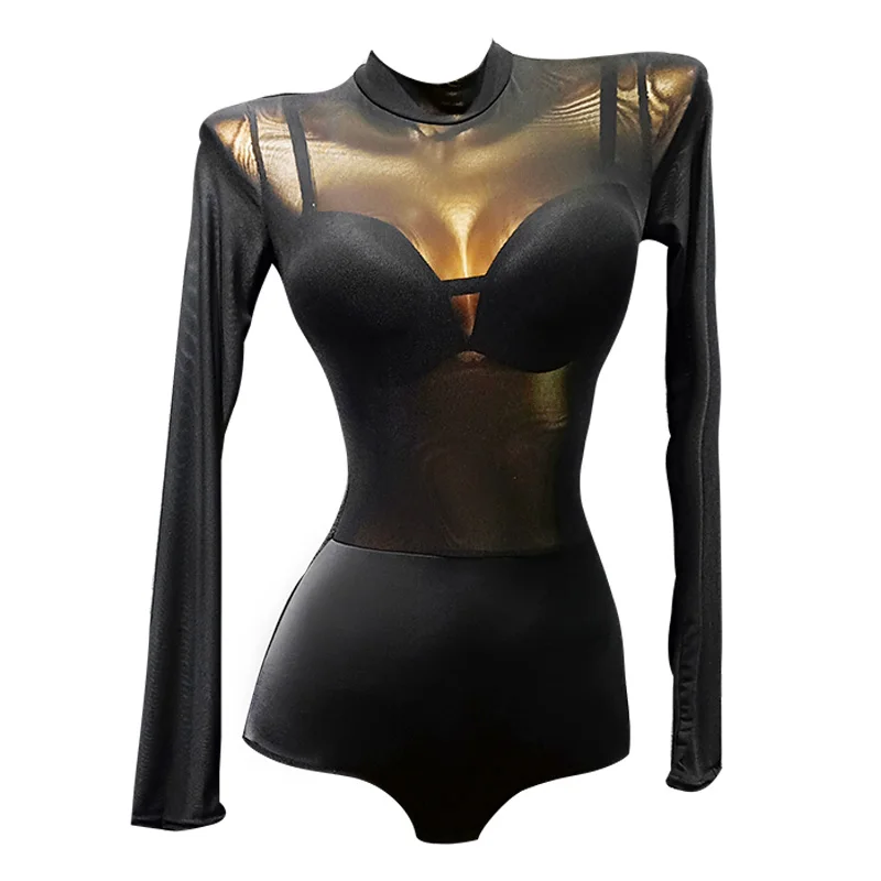 Топы для латиноамериканских танцев женский розовый танцевальный комбинезон с