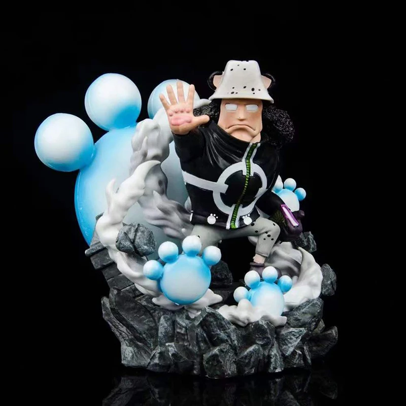 

13cm One Piece Bartholemew Kuma Action Figure Anime PVC King Shichibukai Big Bear Scene Collection Model Dolls Toys for Gifts