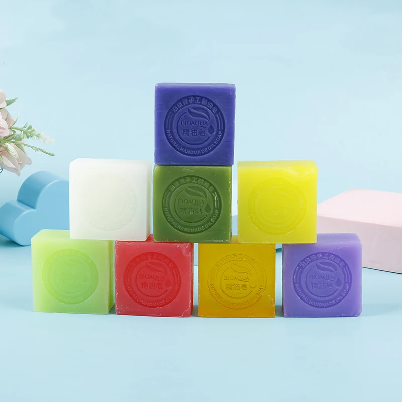 Мыло ручной работы для ванны бамбуковое Лаванда жамин мыло рук с козьим молоком и