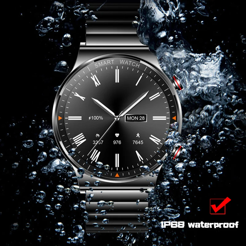Смарт-часы мужские с сенсорным экраном водостойкие IP68 454*454 |