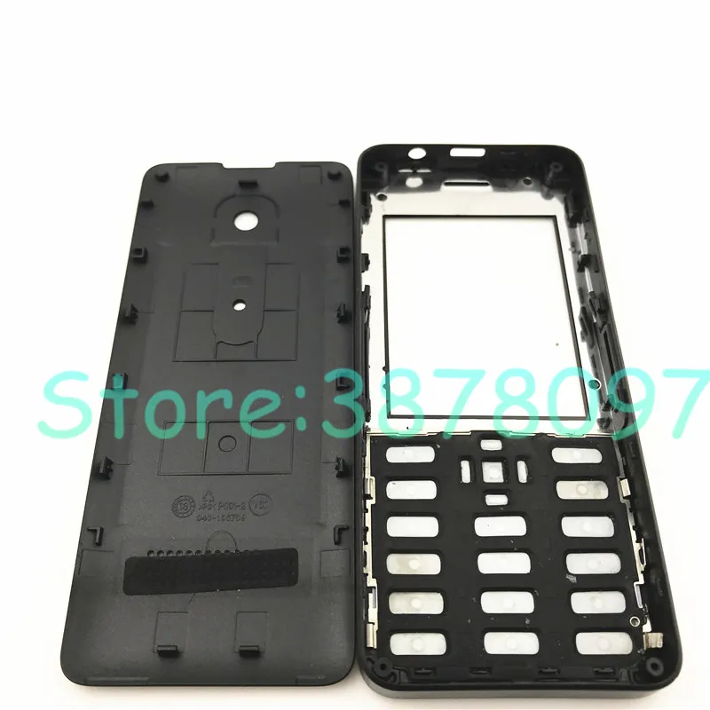 10 шт./лот Оригинальный чехол для Nokia Asha 301 n301 версия с двумя картами + английская